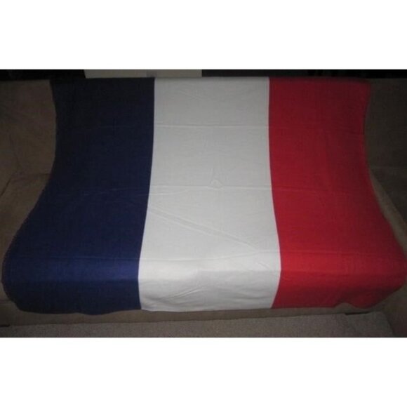 Unbranded Other - New France French Heritage Country Flag Soft Fleece Throw Git Blanket Afghan NIP